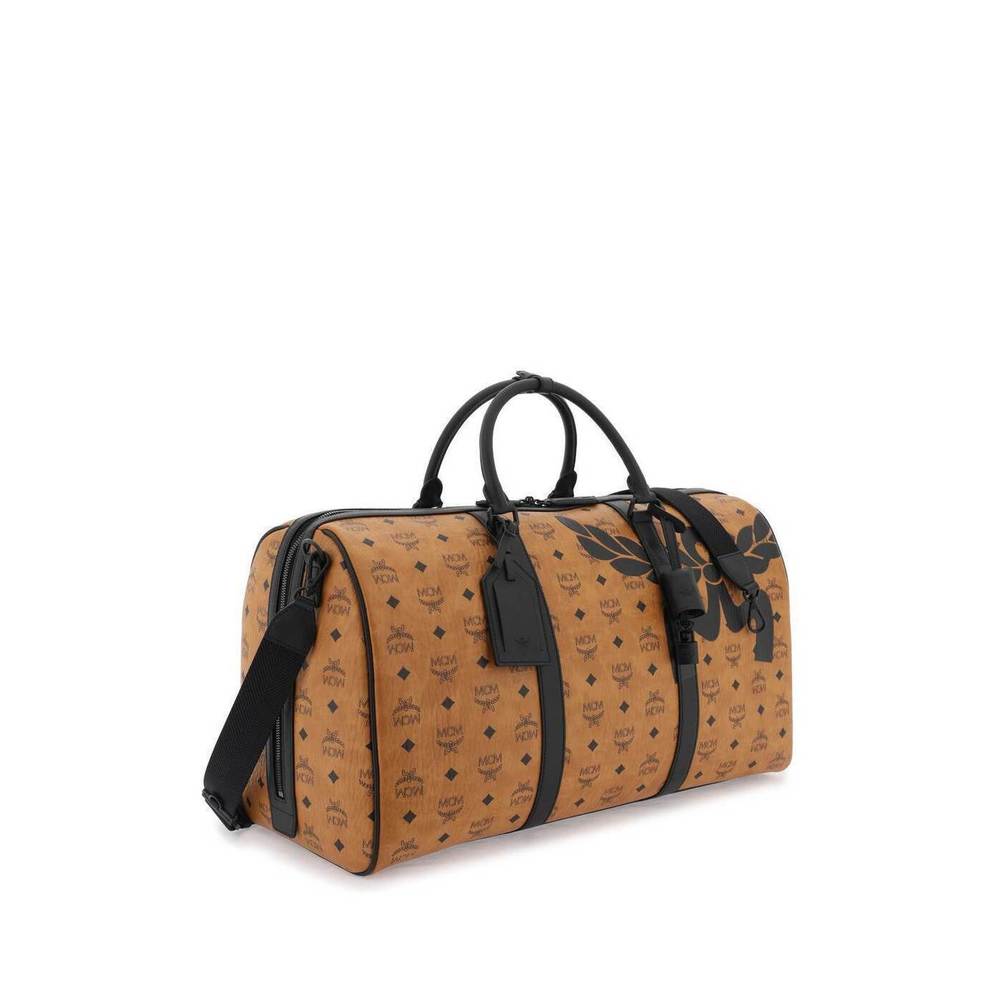 Mcm Borsone Ottomar Weekender Backpack Brown - image 3